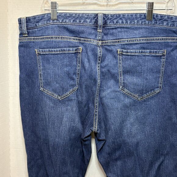 Brooks Brothers Red Fleece Women’s Jeans Size 14 Dark Wash - Picture 5 of 9